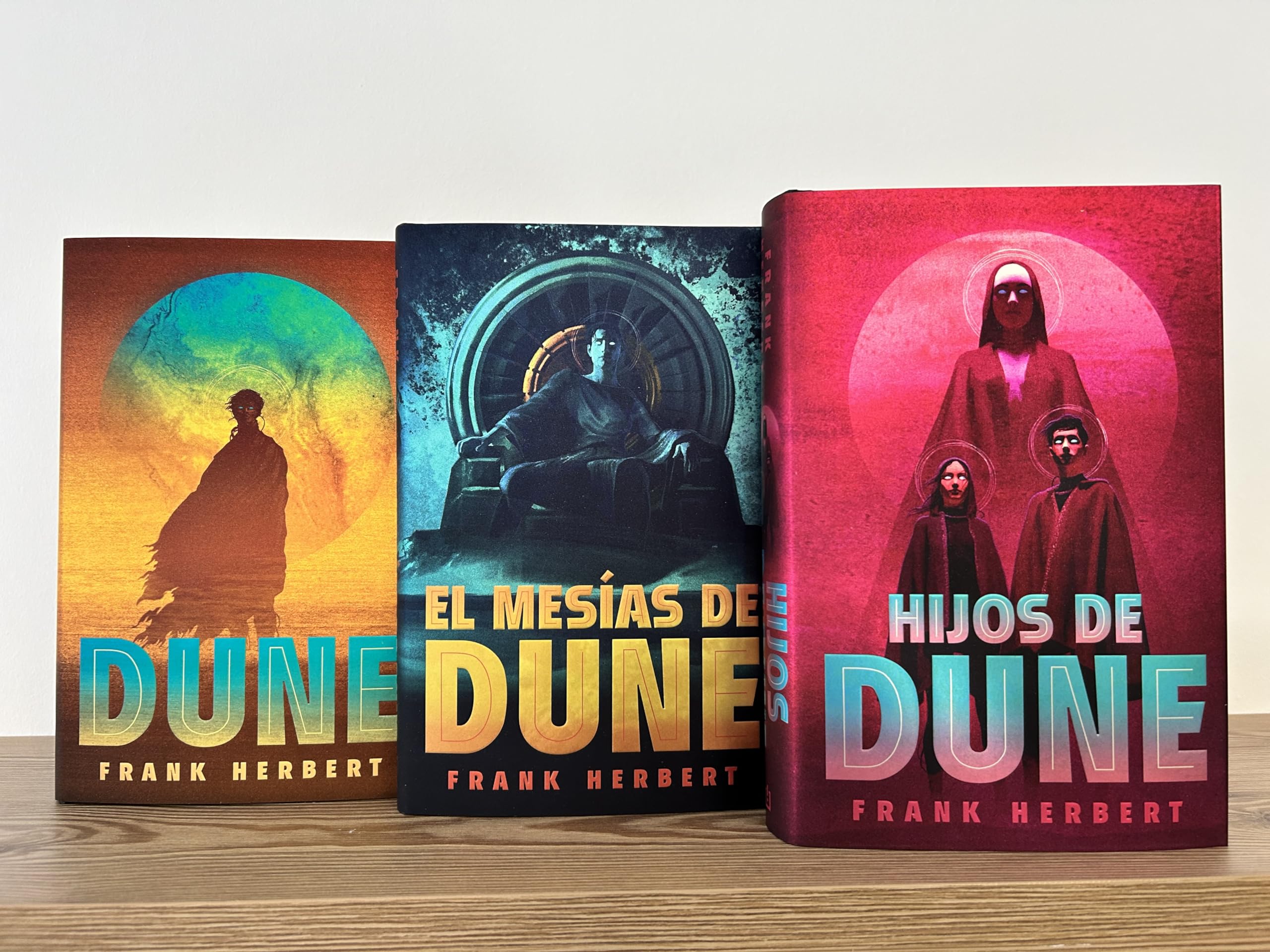 Trilogía Dune, edición de lujo (estuche con: Dune | El mesías de Dune | Hijos de Dune): Dune / El Mesías de Dune / Hijos de Dune/ Dune / Dune Messiah / Children of Dune (Best Seller)