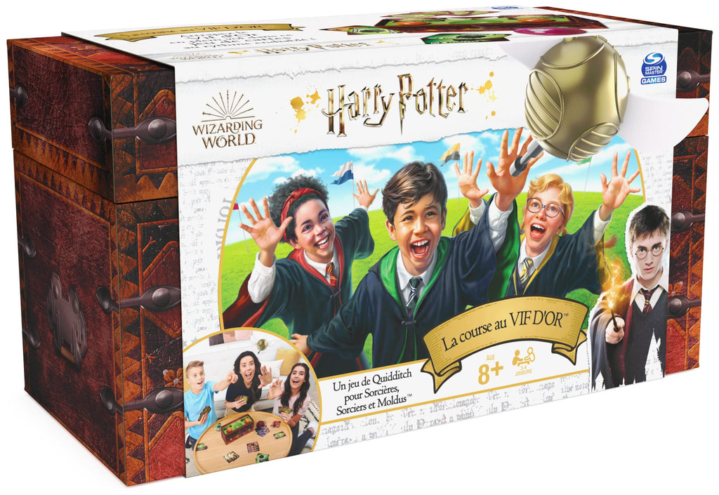 Spin Master Juego de Mesa The Golden Snitch Race (FR) Harry Potter