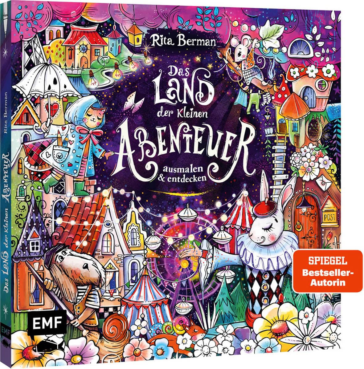 Das Land der kleinen Abenteuer: Fantasievolle Illustrationen ausmalen und entdecken