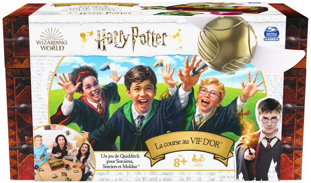 Spin Master Juego de Mesa The Golden Snitch Race (FR) Harry Potter