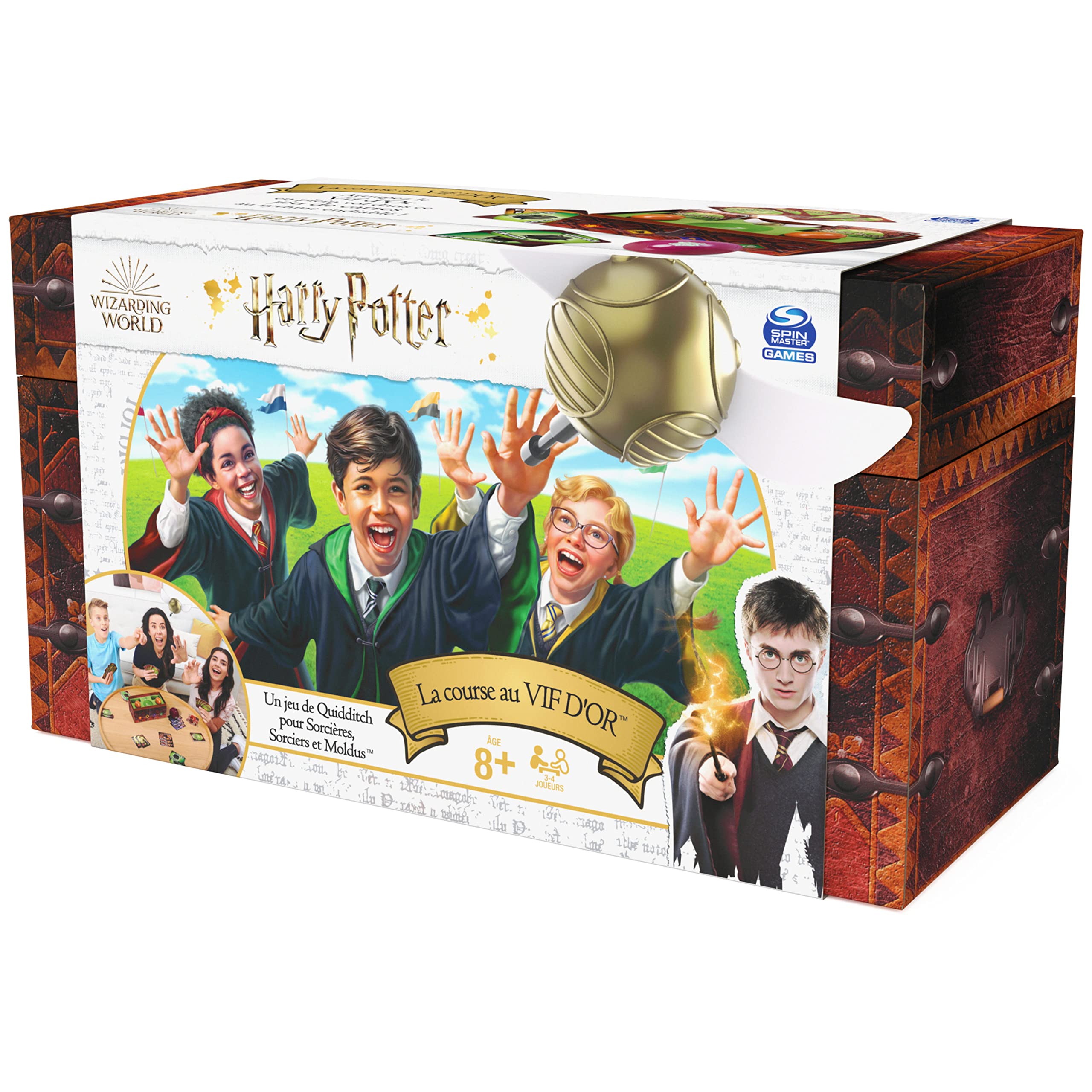 Spin Master Juego de Mesa The Golden Snitch Race (FR) Harry Potter
