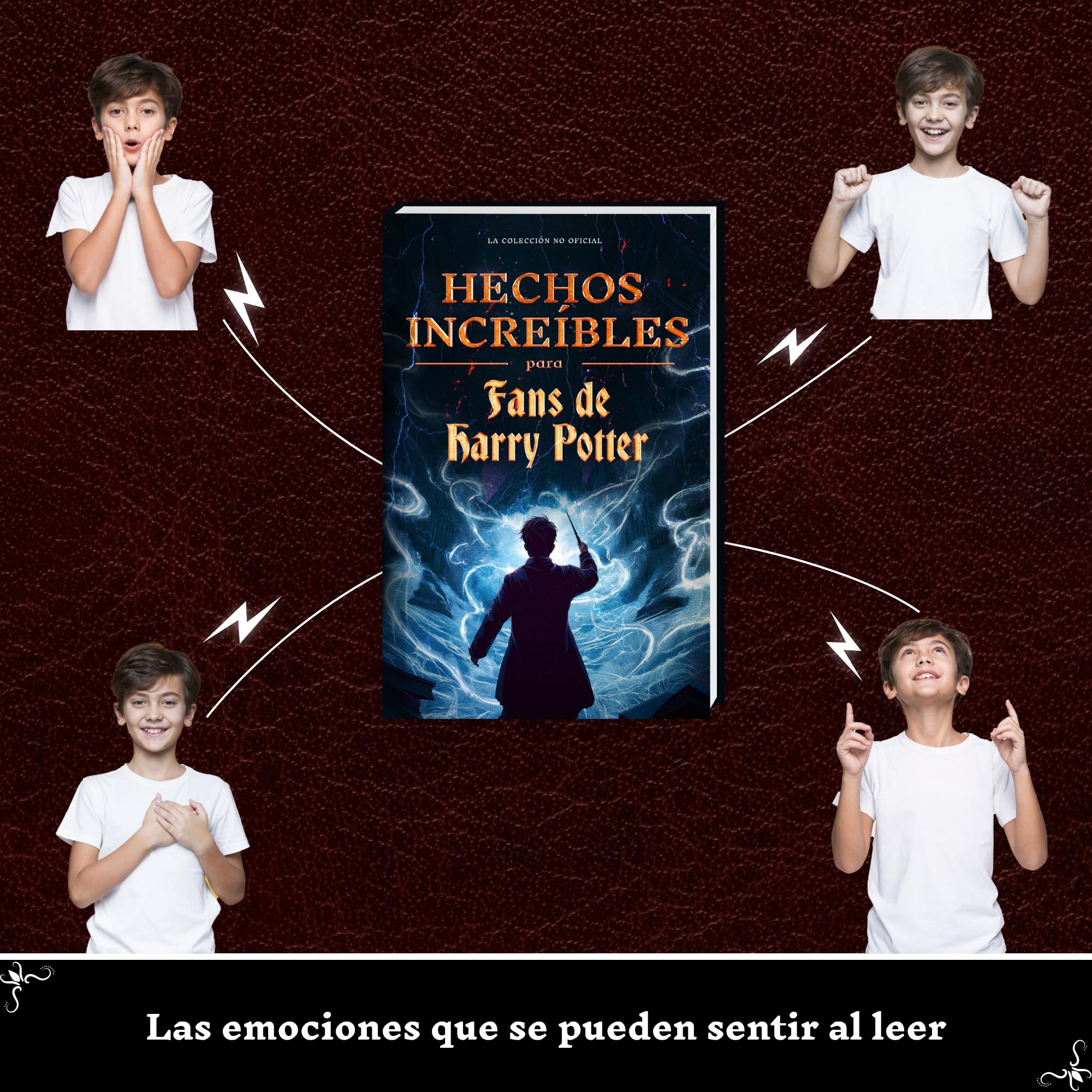 Hechos Increíbles para Fans de Harry Potter – La Colección No Oficial: Enciclopedia del Conocimiento Secreto sobre el Mago Más Famoso (Curiosidades y Datos Asombrosos)