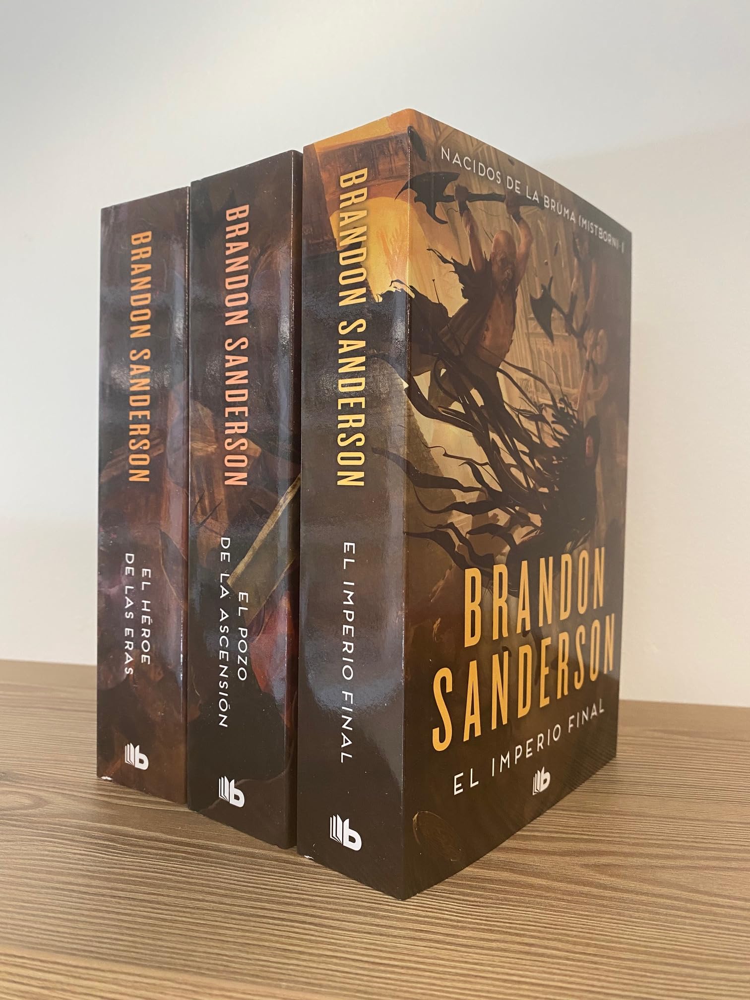 Trilogía Nacidos de la bruma (Trilogía Original Mistborn): La serie de fantasía épica que ha conquistado el mundo: 603016 (Ficción)