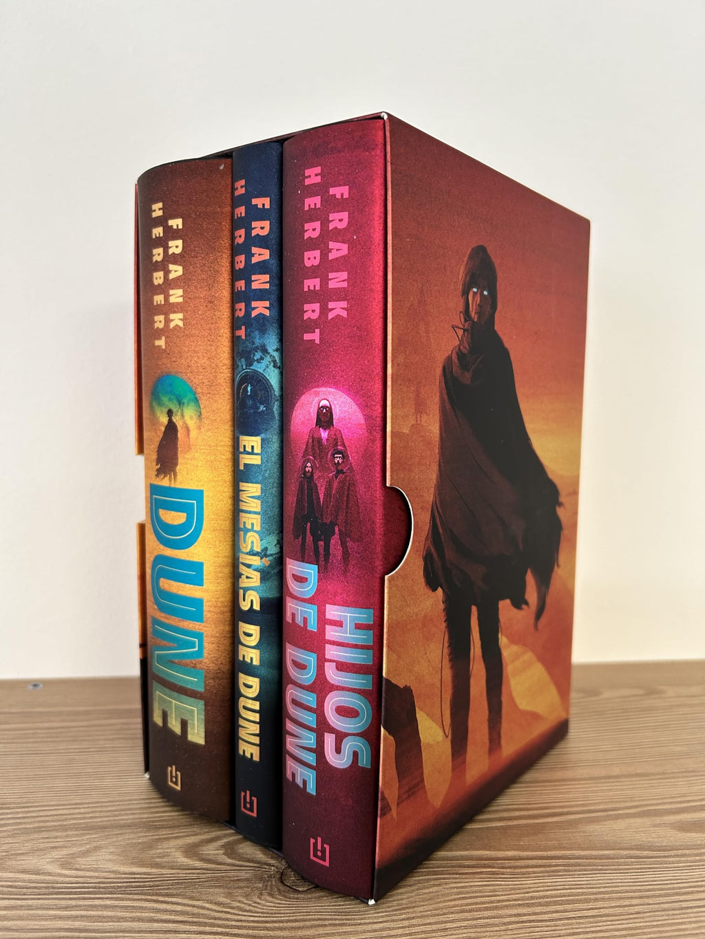 Trilogía Dune, edición de lujo (estuche con: Dune | El mesías de Dune | Hijos de Dune): Dune / El Mesías de Dune / Hijos de Dune/ Dune / Dune Messiah / Children of Dune (Best Seller)