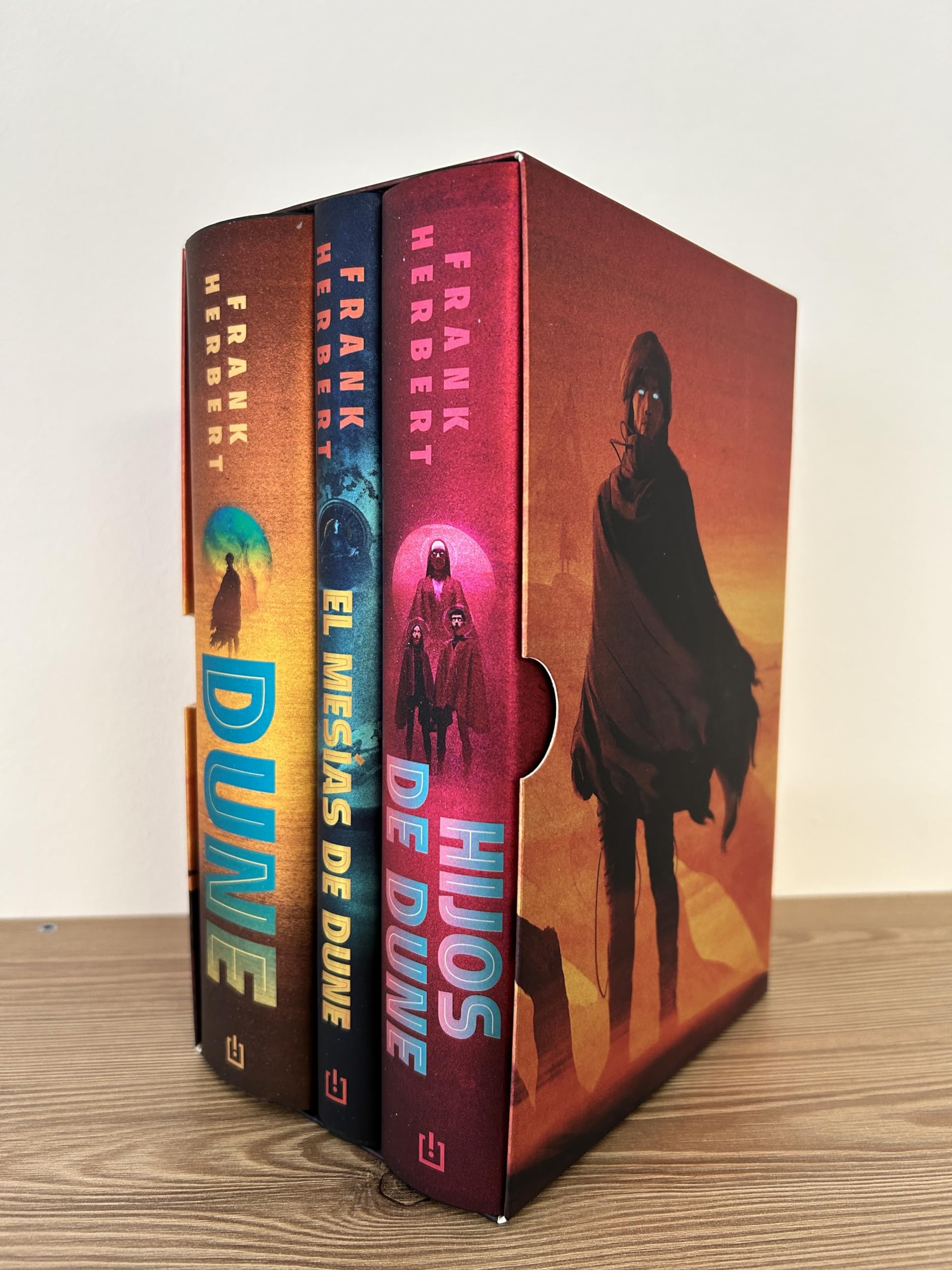 Trilogía Dune, edición de lujo (estuche con: Dune | El mesías de Dune | Hijos de Dune): Dune / El Mesías de Dune / Hijos de Dune/ Dune / Dune Messiah / Children of Dune (Best Seller)
