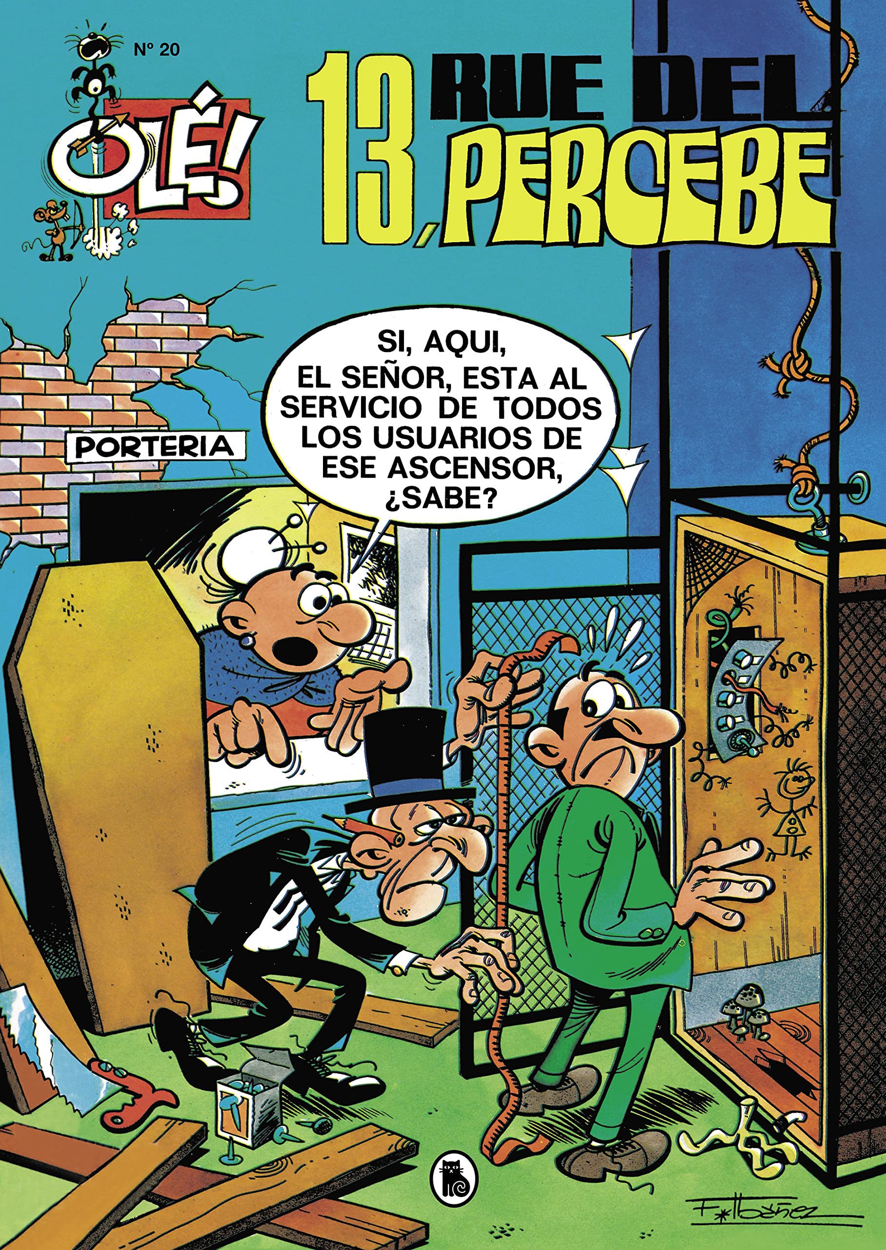 13, Rue del Percebe (Olé! Mortadelo 20) (Bruguera Clásica)