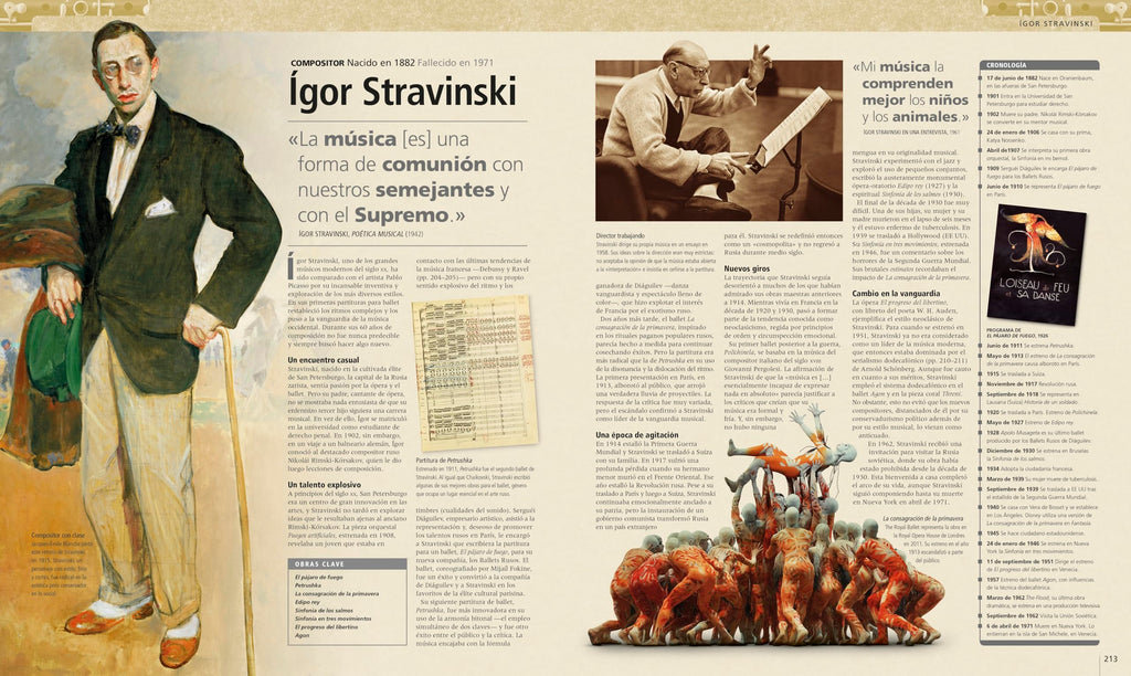 Música, La Historia Visual Definitiva (Enciclopedia visual), La cubierta puede variar