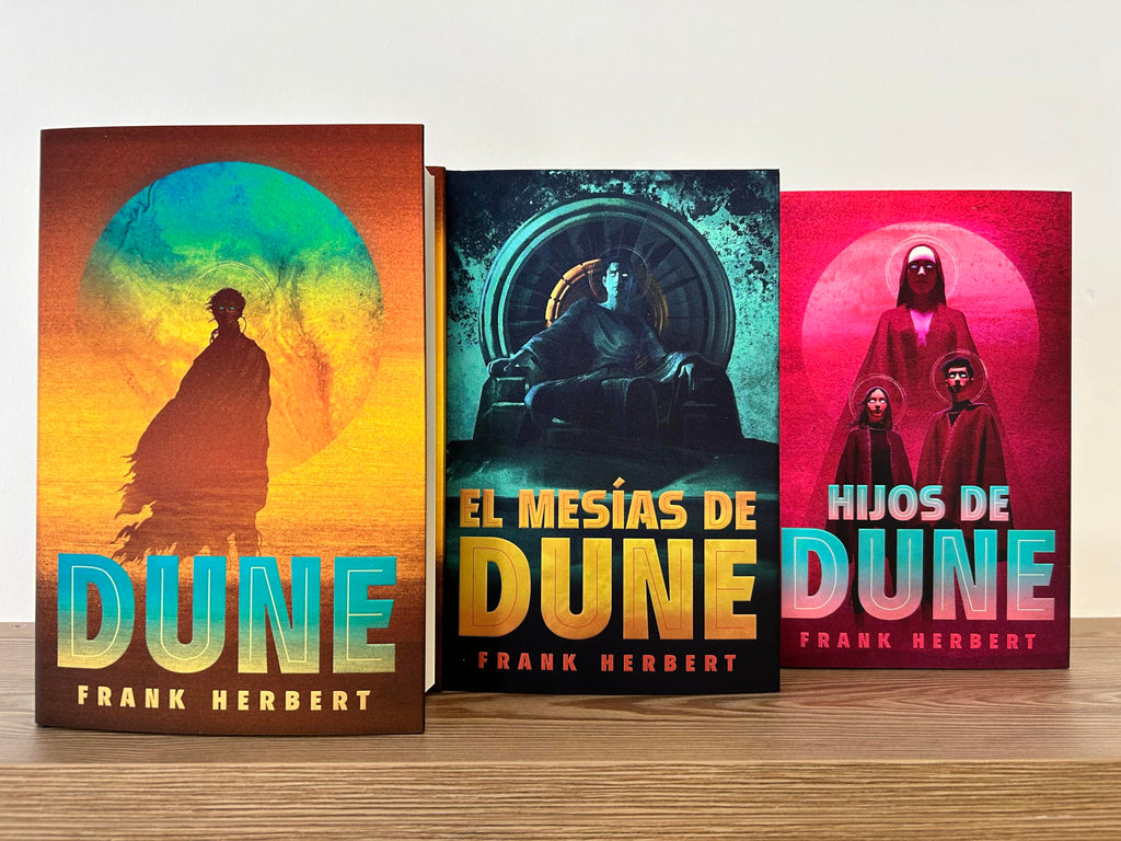 Trilogía Dune, edición de lujo (estuche con: Dune | El mesías de Dune | Hijos de Dune): Dune / El Mesías de Dune / Hijos de Dune/ Dune / Dune Messiah / Children of Dune (Best Seller)