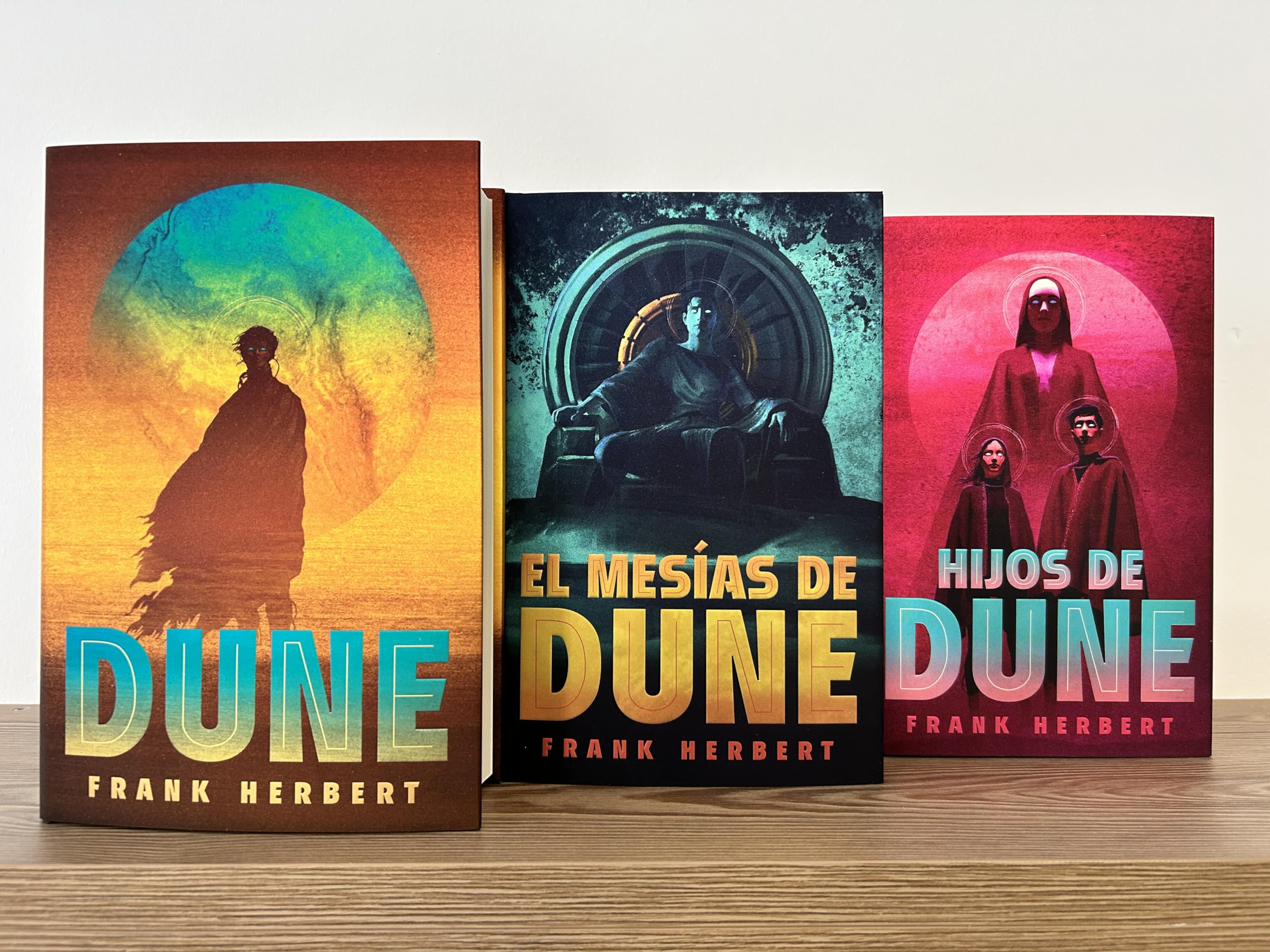 Trilogía Dune, edición de lujo (estuche con: Dune | El mesías de Dune | Hijos de Dune): Dune / El Mesías de Dune / Hijos de Dune/ Dune / Dune Messiah / Children of Dune (Best Seller)