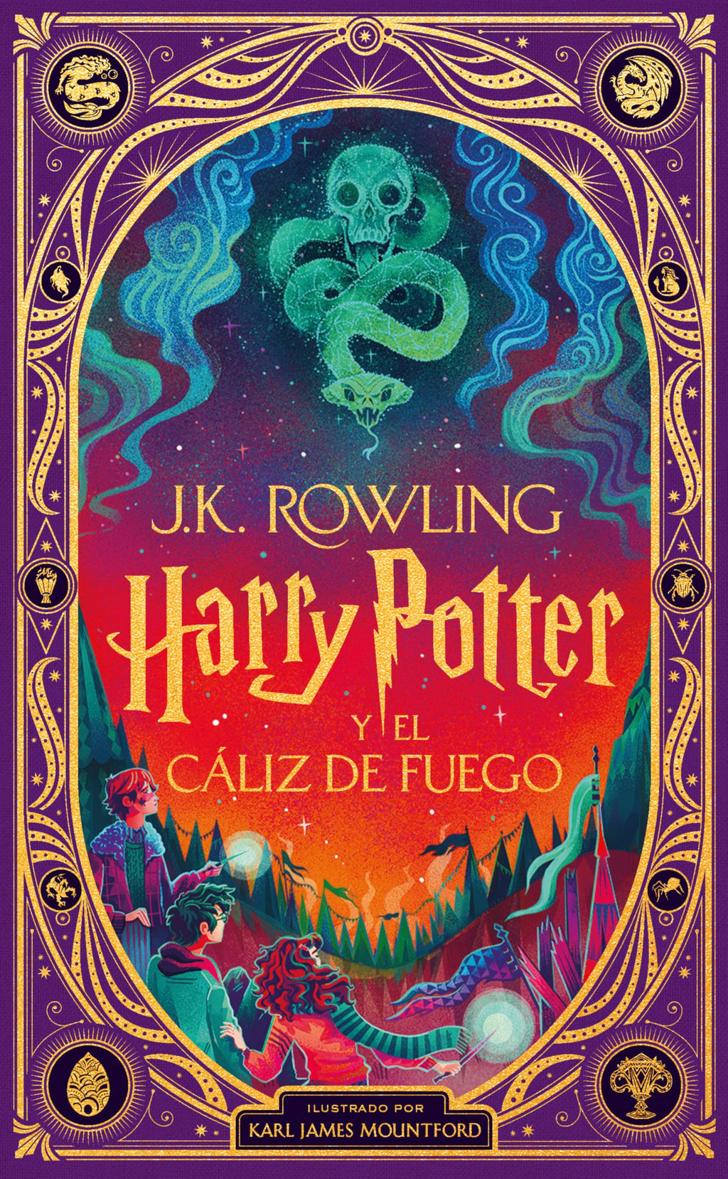 Harry Potter y el cáliz de fuego (Harry Potter [ediciones ilustradas interactivas] 4)